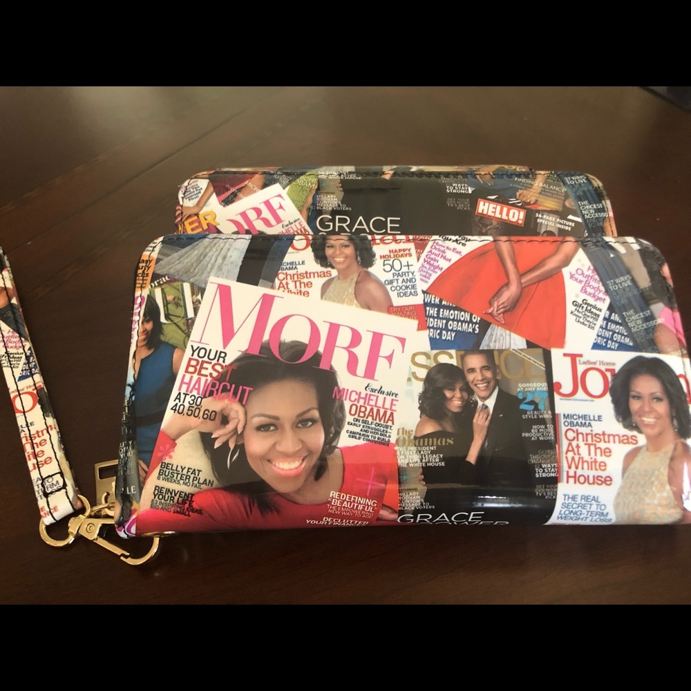 Michelle Obama wallet (wristlet)